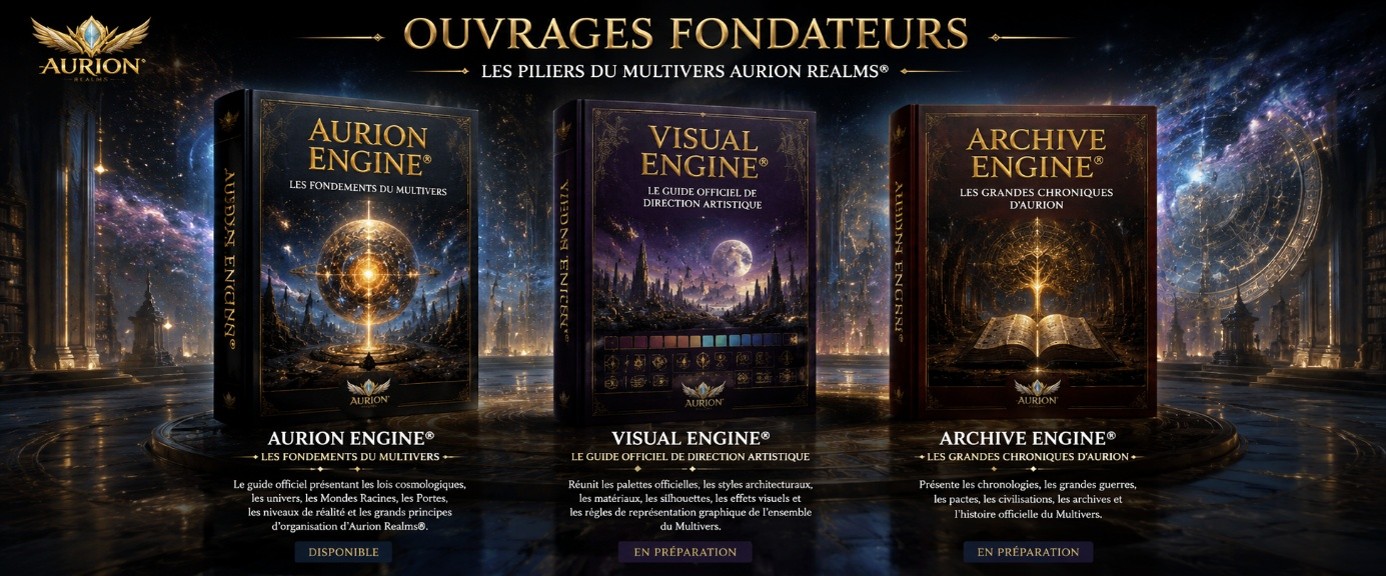 Ouvrages fondateurs Aurion Realms