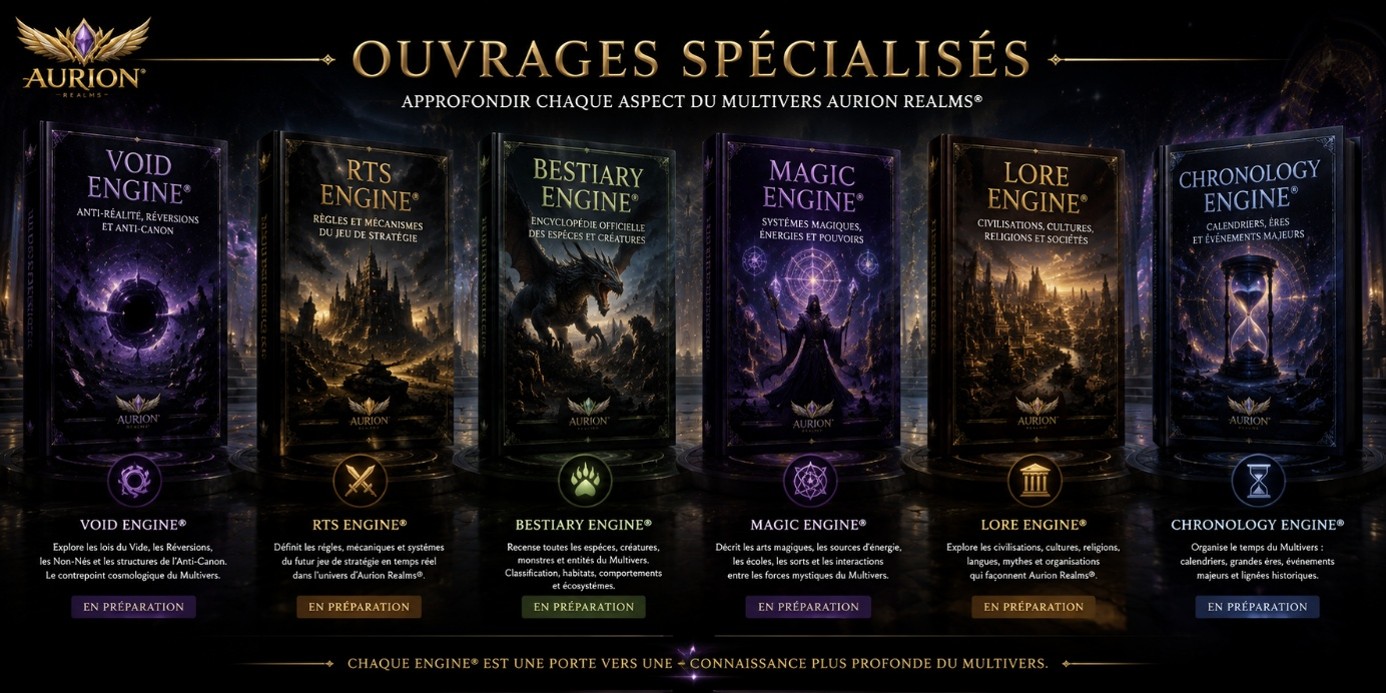 Ouvrages spécialisés Aurion Realms